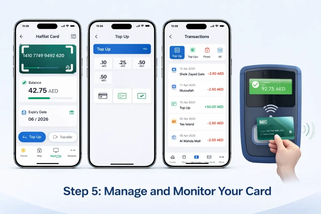 Manage and Monitor Your Card