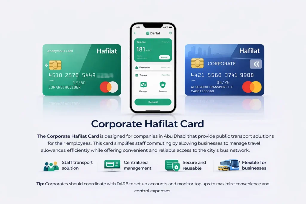 Corporate Hafilat Card