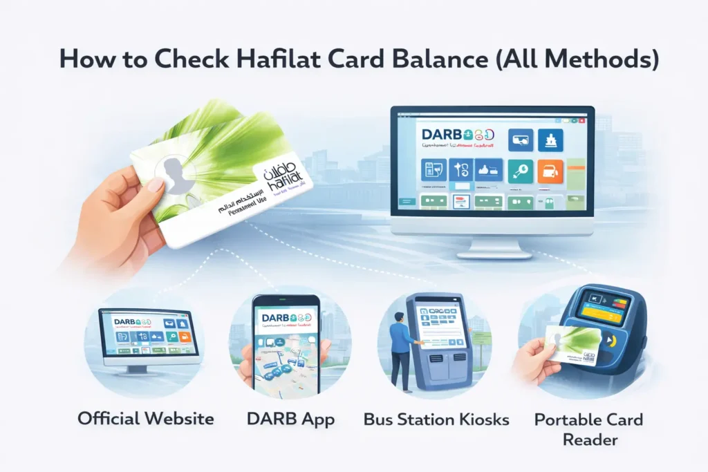 How to Check Hafilat Card Balance
