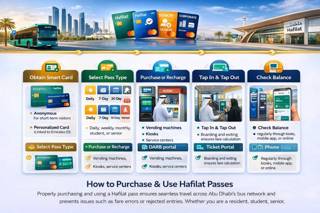 How to Purchase & Use Hafilat Passes