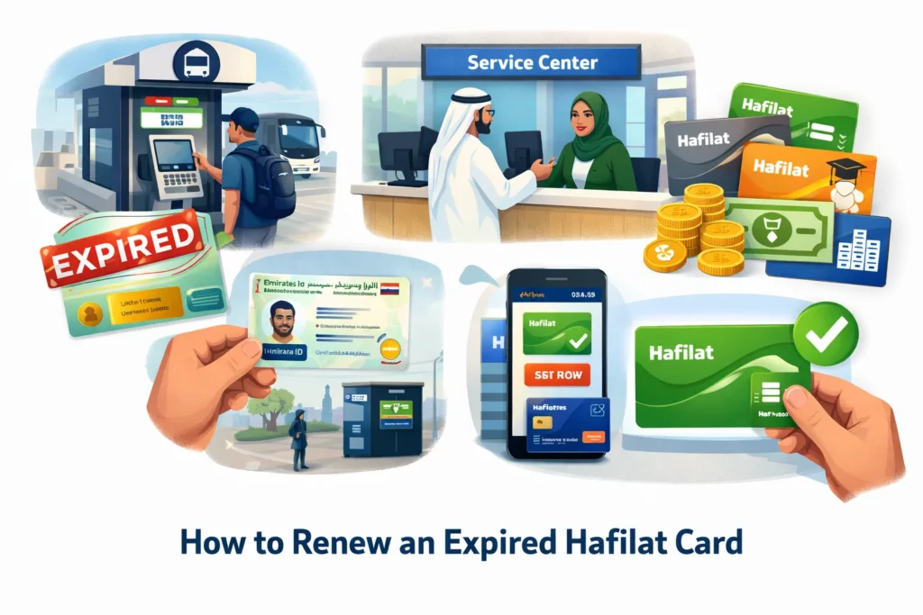 How to Renew an Expired Hafilat Card